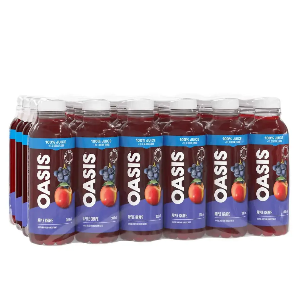 Oasis raisin Pomme Pack 24