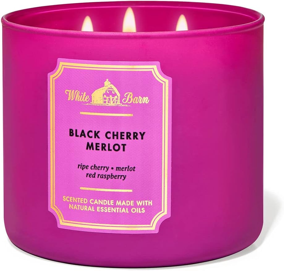 BOUGIE PARFUMÉE BLACK CHERRY MERLOT