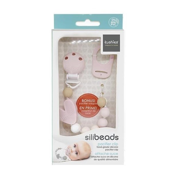 Kushies Attache-suce bébé Silibeads