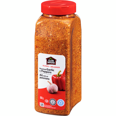 ÉPICES AIL RÔTI ET POIVRONS , CLUB HOUSE, 660G