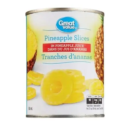 Tranches d’ananas Great Value 540 ML