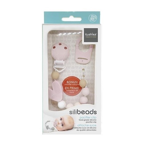 Kushies Attache-suce bébé Silibeads