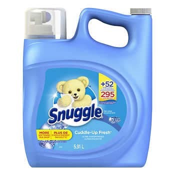 Snuggle Liquid Fabric Softener 295 wash loads, 5.9L